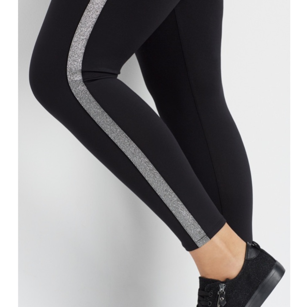 Shimmer Stripe Leggings